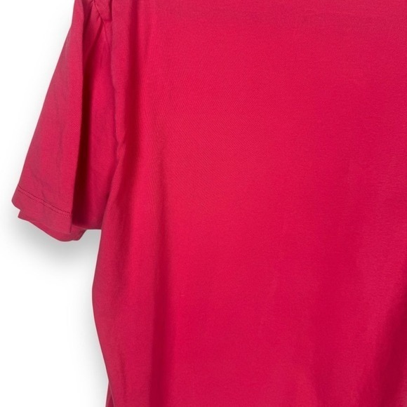 Nike Pink Swoosh Logo T-Shirt Unisex Size XL Y2K‎ 2000s Streetwear Retro Top - Picture 14 of 16